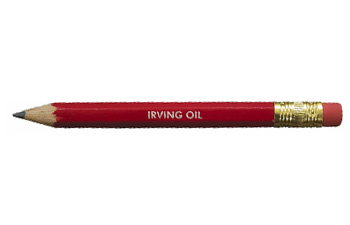 Hex Golf Pencil With Eraser