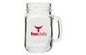 Mason Jar Glass Mug 16Oz