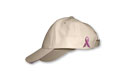Bca Pink Ribbon Khaki Hat