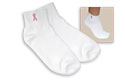 Pink Ribbon Logo Socks