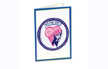 Nurse's Appreciation Card W/Env.