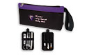 Nurses Purple Cosmetic & Nail Case