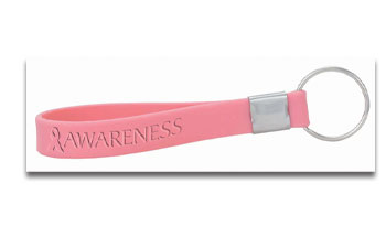Awareness Pink Ribbon Silicone Kytg