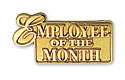 Pin Goldtone Employee Of The M