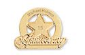 Personalized Anniversary Star Pin