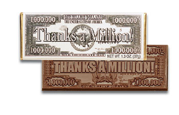 Thanks A Million Chocolate Bar