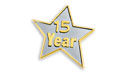 15 Year Star Lapel Pin