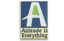 Attitude Is Everything Lapel Pin