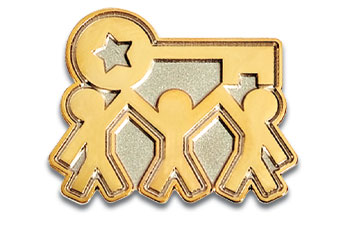 Team Key Lapel Pin
