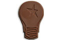 chocolate lightbulb