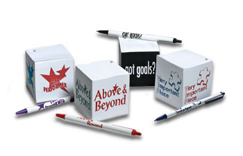 Sticky Note Cube & Pen Sets - Star