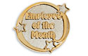 Employee Of The Month Two-Tone Pin