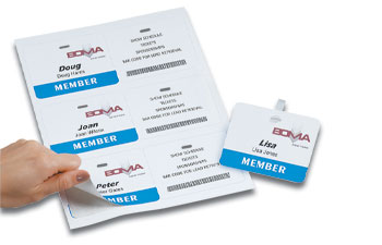 Laser Card Badges