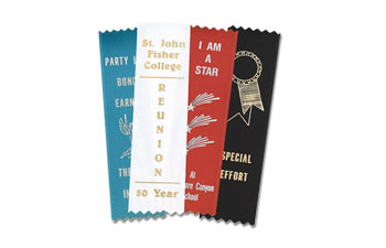 Custom Print Vert Satin Ribbons