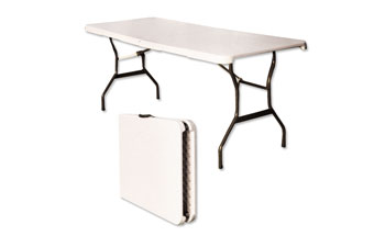 6' Portable Folding Table