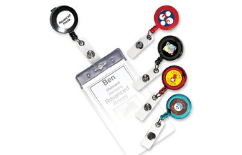 Badge Holder Round Retractable