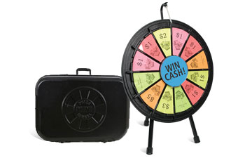 Mini Prize Wheel In Case