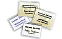 3.5 X 2.5 In. Magnetic Badge