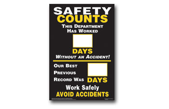Days Without Accidents Post
